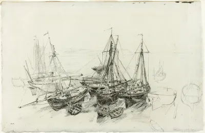 Fishing Boats at Granville