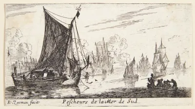 Fiskerbåde på Zuiderzee