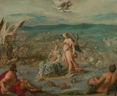Five Allegories of the Turkish Wars: Battle of Sisak