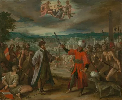Five Allegories of the Turkish Wars: Declaration of War before Constantine