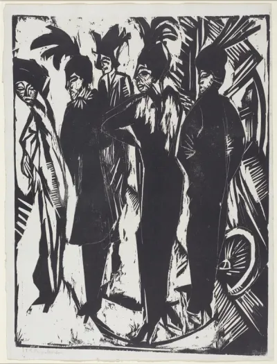 Five Women on the Street