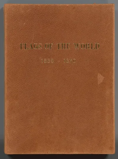 Flag book depicting flags of the world, circa 1669-1670