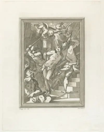 Flagellation of a Saint