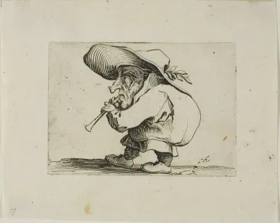 Flageolet Player, from Varie Figure Gobbi