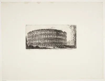 Flavians amfiteater, kaldet Colosseum, i Rom