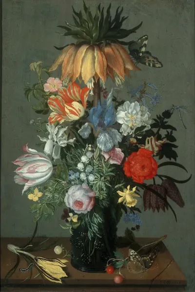 Flower Still Life with Crown Imperial