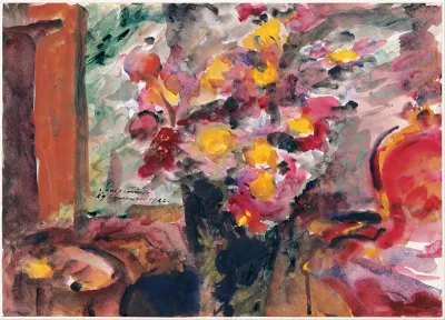 Flower Vase on a Table