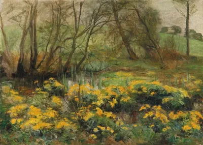 Flowers in the woods