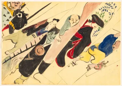 Flowers of a Hundred Worlds (Momoyogusa): Otsu-e (Otsu-e)