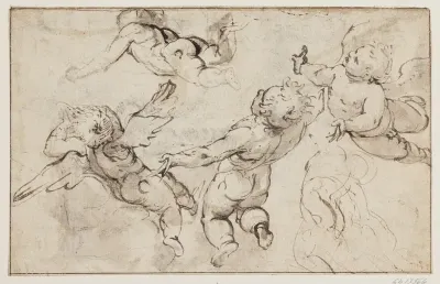 Flyvende putti