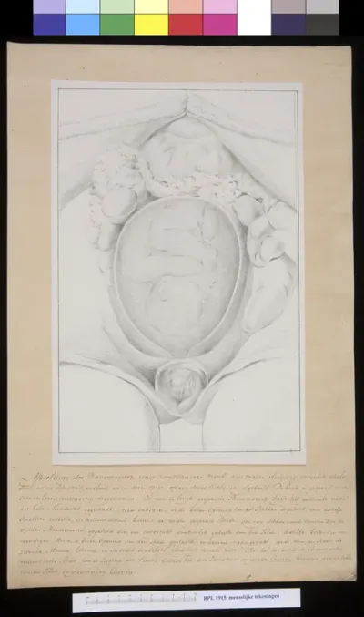 Foetus in the womb (uterus)