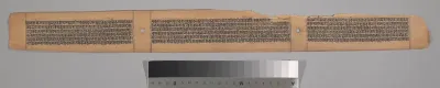 Folio from a Manuscript of the Pancavimsatisahasrika Prajnaparamita
