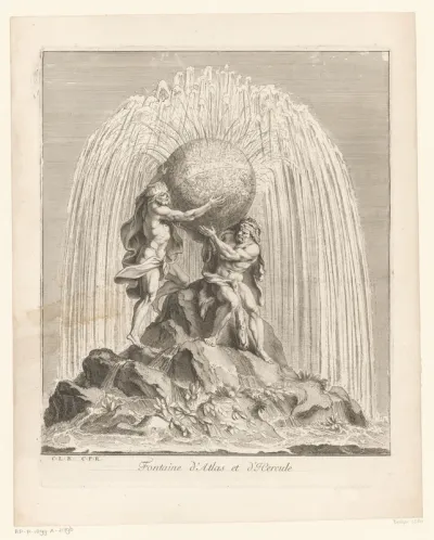 Fontaine d'Atlas et d'Hercule