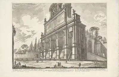 Fontana dell'Acqua Paola te Rome