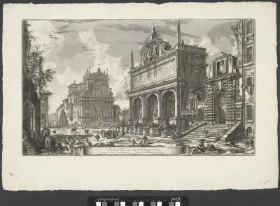 Fontana dell'Acqua Felice te Rome