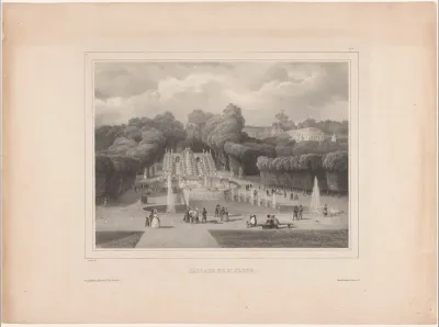 Fontein bij het Château de Saint-Cloud