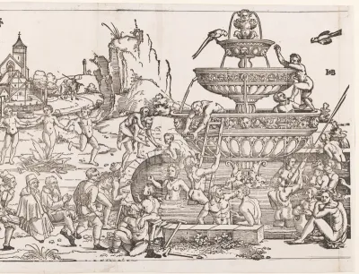 Fontein van de jeugd (linkerdeel)