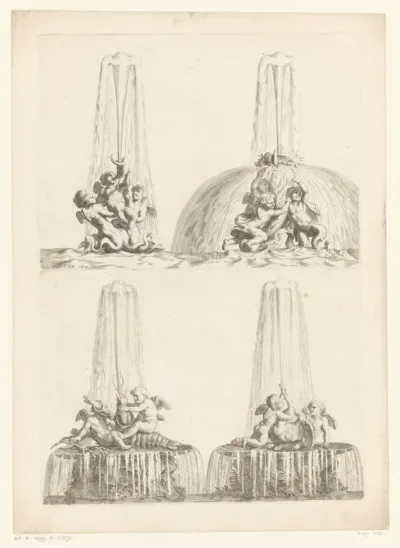 Fonteinen met putti