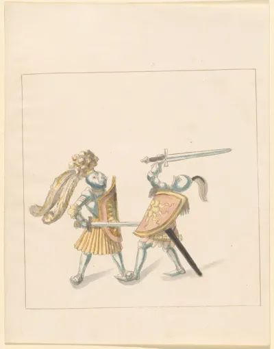 Foot Combat with Longswords and Shields