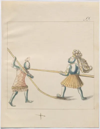 Foot Combat with Pikes