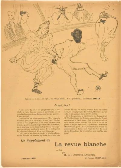 Footit and Chocolat (Footit et Chocolat) [left recto]