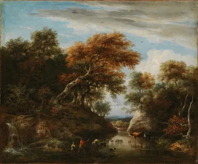 Fording the river