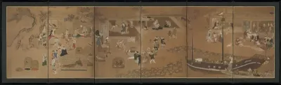 Foreign Merchants in Japanese Trade Port