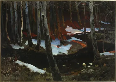 Forest brook.