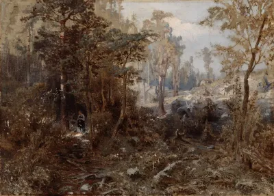Forest Landscape near Näsijärvi ; Unfinished