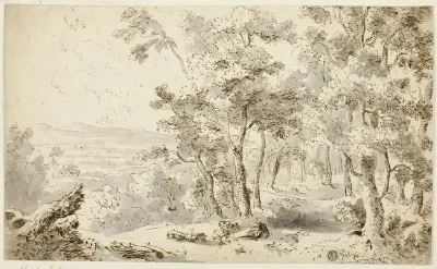 Forest, Valley and Distant Hills