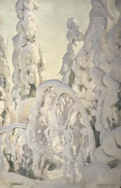 Forêt en hiver, Kinahmi