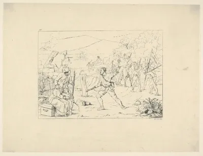 Formation of Guerrilla Bands (from Confederate War Etchings)