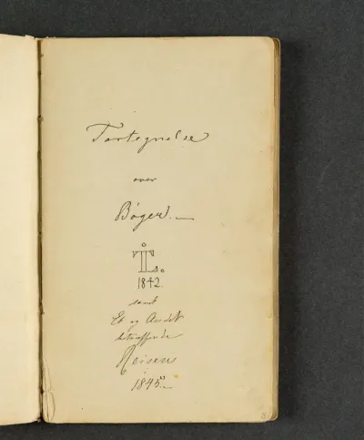 "Fortegnelse over Bøger"