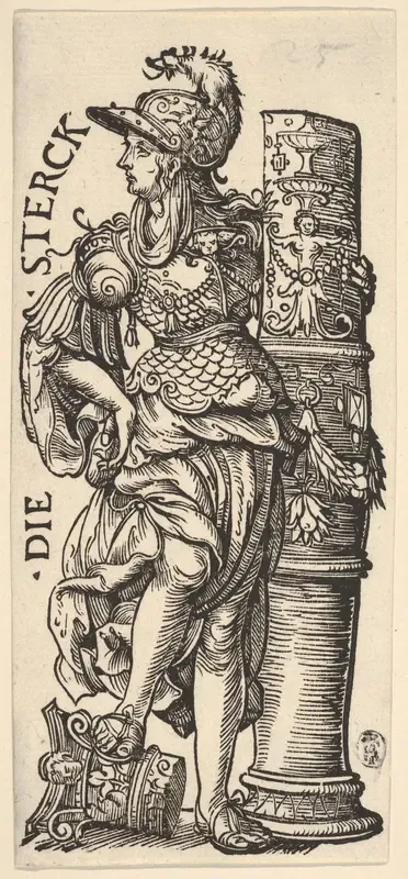 Fortitude (Die Sterck), from "The Seven Virtues"