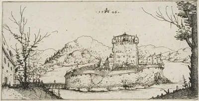 Fortress in a Lake