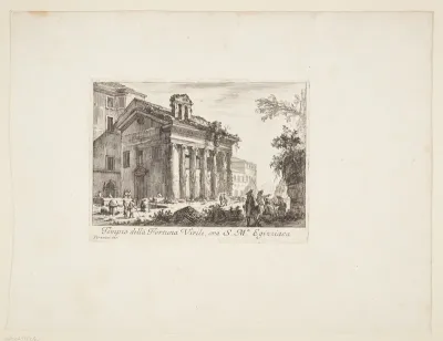 Fortuna Virilis-templet, i dag S. Maria Egizziaca-kirken