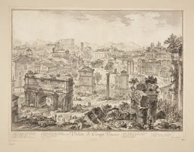 Forum Romanum set fra Capitol