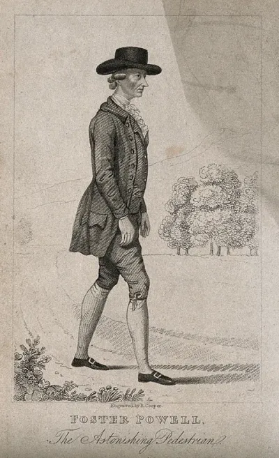 Foster Powell, a pedestrian