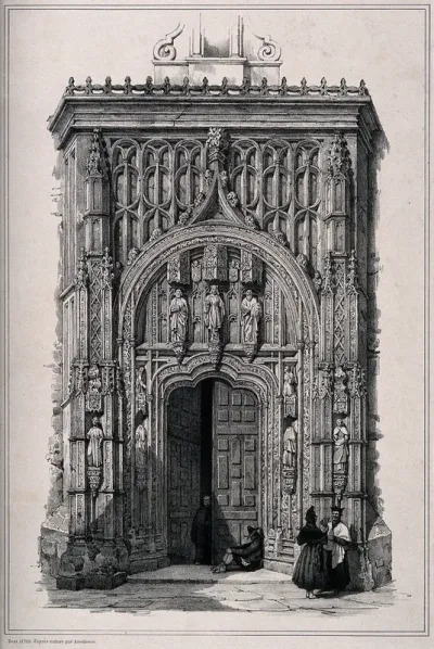 Foundlings' home, Cordoba: the entrance doorway