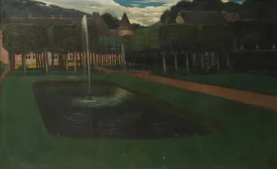 Fountain in the park