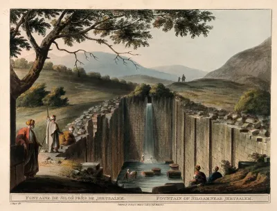 Fountain of Siloam, Jerusalem, Israel