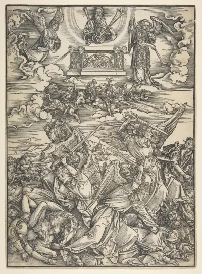 Four Avenging Angels, from "The Apocalypse"