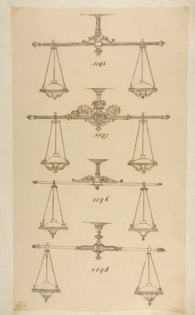 Four Designs for Hanging Light Fixtures