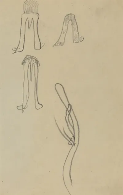 Four Fantastic Forms [recto]