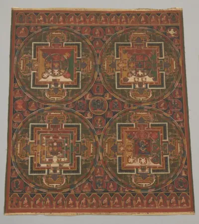 Four Mandalas of the Guhyasamaja Cycle
