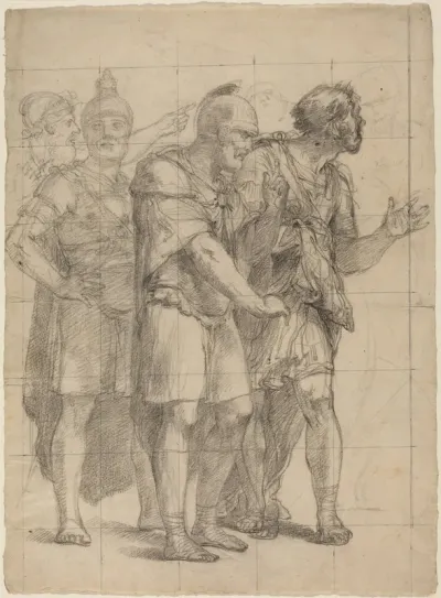 Four Standing Warriors