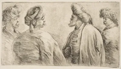 Four Turks, Half Length