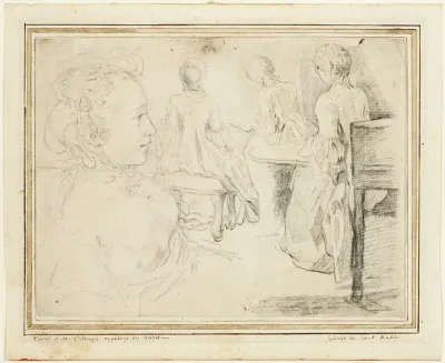 Four Views of a Young Woman