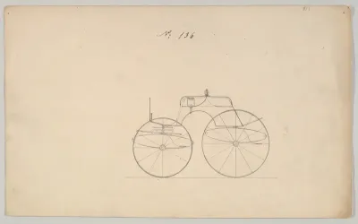 Four Wheel Dog Cart #136