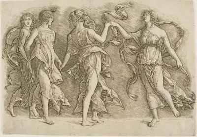 Four Women Dancing